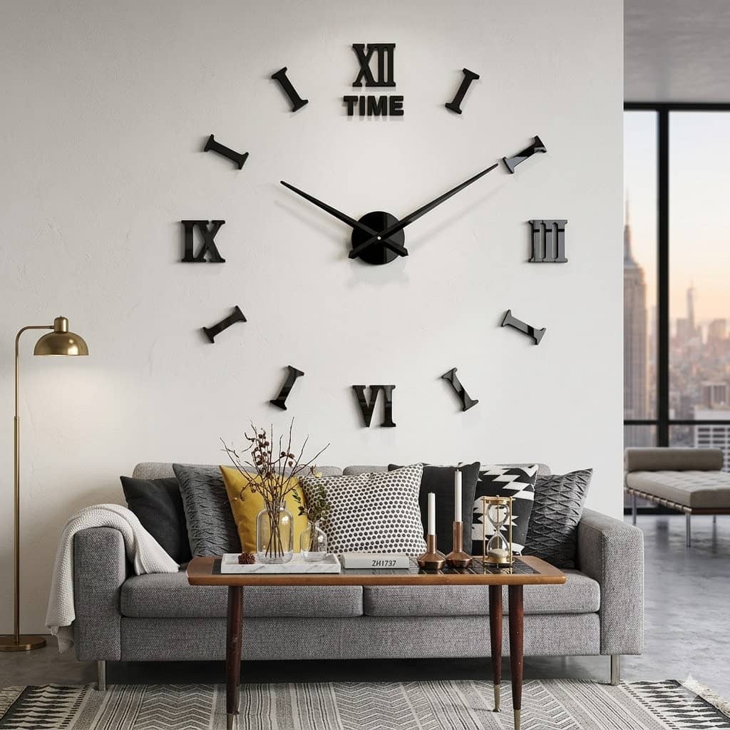 Reloj de pared 1737 - 120cm x 120 cm