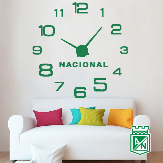 Reloj de pared 1809 Nacional - 100cm x 100 cm