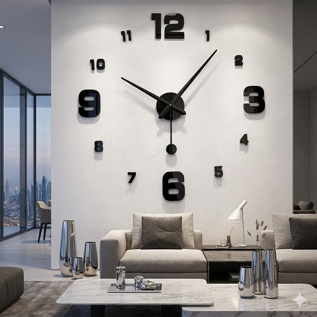Reloj de pared 005 Pendulo - 120cm x 120 cm
