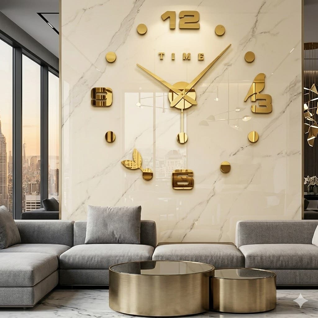 Reloj de pared 006 Pendulo - 60cm x 60 cm