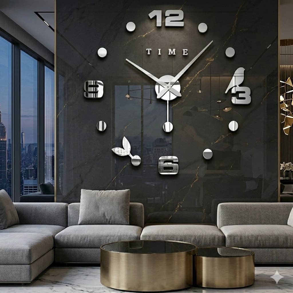 Reloj de pared 006 Pendulo - 60cm x 60 cm