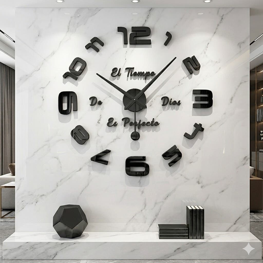 Reloj de pared 008 Pendulo - 120cm x 120 cm