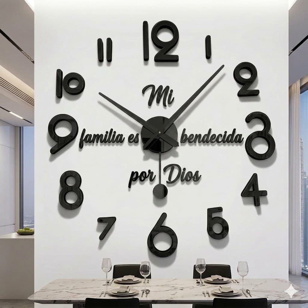 Reloj de pared 036 Pendulo - 120cm x 120 cm